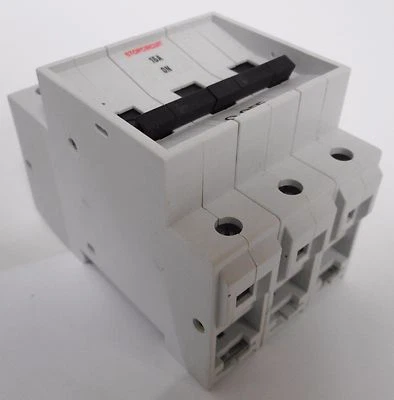 Entrelec GMT 15U LR88297 StopCircuit Circuit Breaker 15A 3P 240VAC - Image 1 of 3
