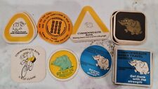 19x Commonwealth Bank - Coasters - Australia - Retro - Vintage - Brewery Mancave