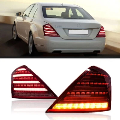 Actualización a Maybach Lámpara de luz trasera LED para Mercedes Benz W221 Clase S 2008-2013 Foto 1 de 4