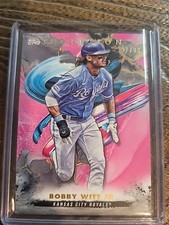 2023 TOPPS INCEPTION BOBBY WITT JR. MAGENTA /99 KANSAS CITY ROYALS #7