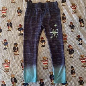 DISNEY GIRLS leggings princess Frozen color. Size 6x. - Picture 1 of 3