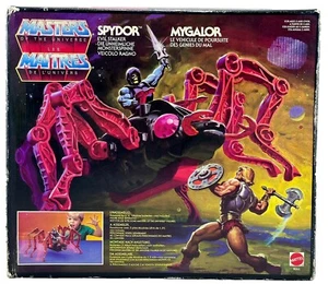 SPYDOR MYGALOR MASTERS OF THE UNIVERSE MOTU VINTAGE 1984 MATTEL ITALY MISB - Picture 1 of 6