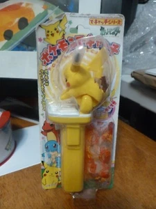Pokemon Dispensador de Caramelos Pikachu Bandai Nintendo 1999 Vintage Japonés Precintado - Imagen 1 de 9