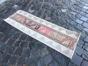 Turkish Antique rug Bohemian Area rug Oushak rug Vintage Rug Handmade Wool rug - Picture 1 of 12