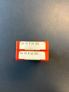 CARMEX 06 IR A60 BXC CARBIDE LAYDOWN THREADING INSERT 15 PCS - Picture 1 of 2