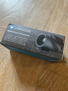 Starscope Monocular Telescope 10x Zoom, 100m / 1000m Field of View (30671) NIB - Picture 1 of 5