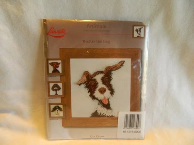C-25 NUEVO LANARTE MINI KIT PUNTO DE CRUZ CONTADO “BUSTER THE DOG” Foto 1 de 4
