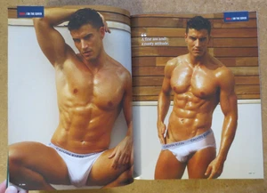 DNA Magazine Male Models - Muscle HUNKS Underwear - Andrew Creach - Robert Irwin - Picture 1 of 10