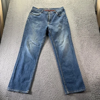 Indigo Palms Jeans Mens 36x34 Blue Medium Wash Cotton Stretch Original Fit Denim - Image 1 of 4