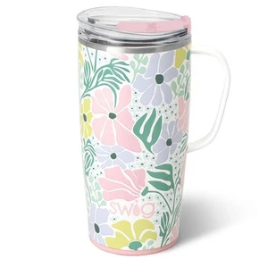 22oz Travel Mug, Insulated Tumbler with Handle and Lid, Cup Holder Friendly, ... - Picture 1 of 6