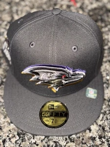 New Era Baltimore Ravens Play Like a Raven Fitted Hat 7 3/8 - Picture 1 of 4