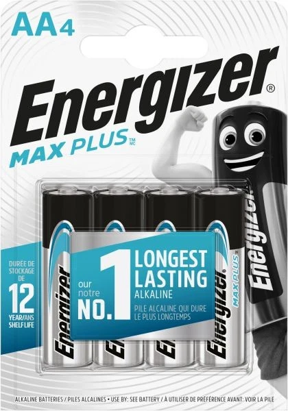 Energizer Mignon-batterie Max plus AA 4er BLISTER