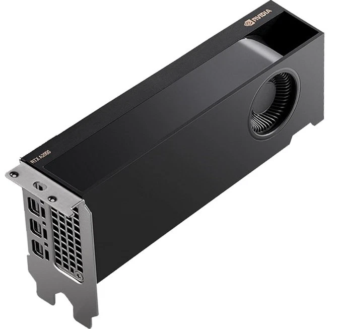 PNY NVIDIA RTX A2000 6GB GDDR6 192 bit Graphics Card (0W4KXH/ VCNRTXA2000-BLK) - Image 1 of 4