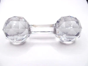 Soporte de soporte de cuchillo con barra de cristal vintage - Imagen 1 de 10