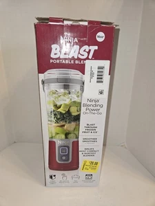 Ninja Blast 16 Unzen Tragbarer Mixer USB-C Wiederaufladbar Cranberry Rot   - Bild 1 von 9