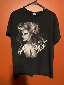 2011 Lady Gaga Born This Way Monster Ball Tour Shirt M USA City Vintage Anvil - Bild 1 von 8