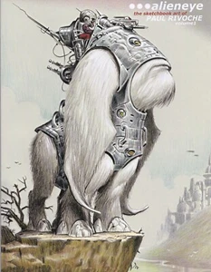 Alieneye the sketchbook art of Paul Rivoche Volume 1 - Signed by Paul Rivoche - Picture 1 of 4