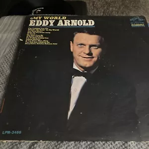 Eddy Arnold - My World LP Vinyl -Free Shipping! - Picture 1 of 10