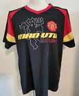 Manchester United Football T Shirt Trainer Medium/Large Black Short Sleeve M/L