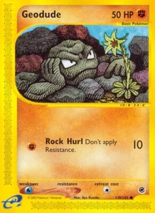 Geodude - 110/165 Common Expedition -- Pokemon Card - Picture 1 of 3