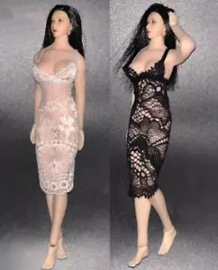 Sexy vestido de encaje falda para dormir falda F 6" figura de acción a escala 1/12 para mujer soldado - Imagen 1 de 5