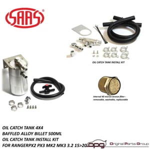 SAAS Oil Separator Catch Can for Ford Ranger PX MK2 PX2 PX3 3.2 L Turbo Diesel - Bild 1 von 9