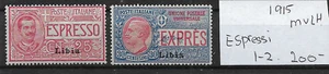 ITALIAN COLONY @ 1915 LIBIA ESPRESSI 1-2 MVLH €200.00 NICE PRICED @It.266 - Picture 1 of 1