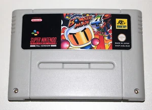 *PAL Version* Super Bomberman 4 English Version Game For SNES - Picture 1 of 2