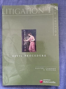 Litigation: Civil Procedure: v. 1 by Jill B Hunter (Paperback, 2005) - Picture 1 of 1