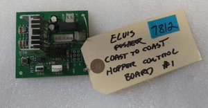 COASTAL ELVIS PUSHER REDEMPTION Juego de Arcade HOPPER CONROL Tablero #7812 - Imagen 1 de 3