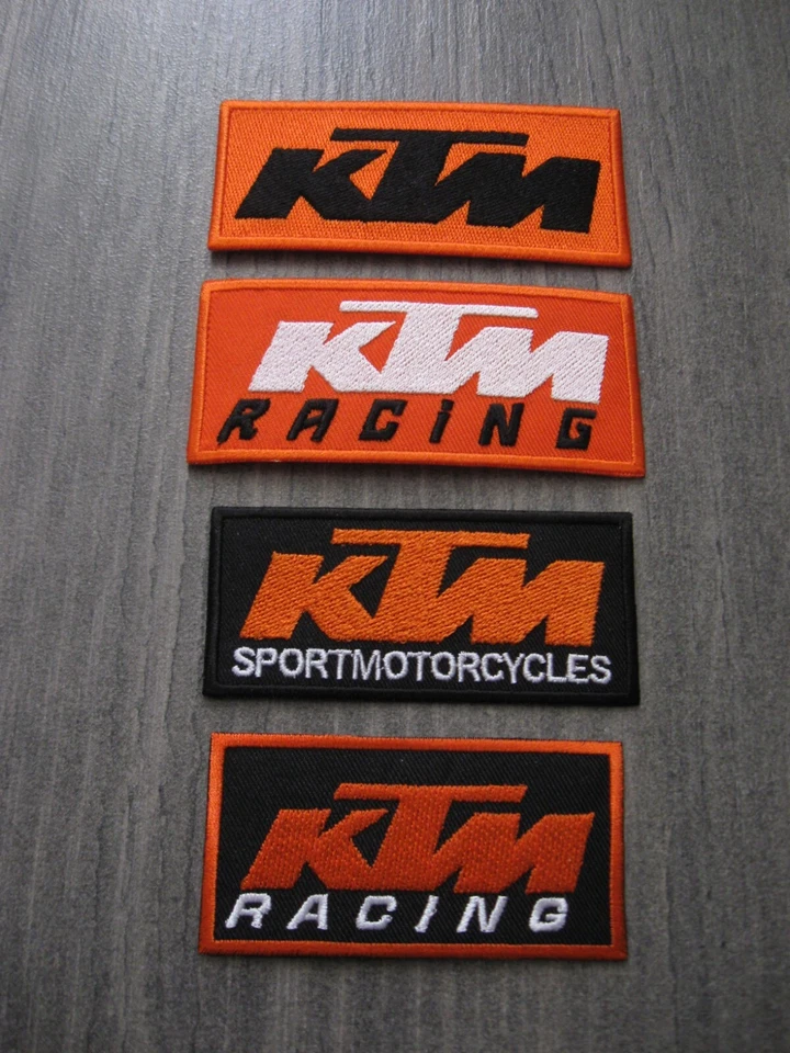 ----- Aufnäher Patch Aufbügler KTM Motorcycles Motorradsport Tuning Biker Motorcross