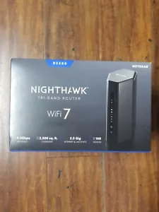 NETGEAR Nighthawk Tri Band WiFi 7 Router RS300 BE9300 Wireless Speed up 9.3Gbps - Picture 1 of 5