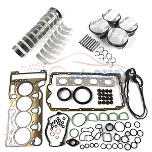 Engine Overhaul Kit Con rods Main Bearing Piston N46B20 For BMW 320i 520i E60 X3 - Picture 1 of 22