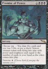 PROMISE OF POWER Mirrodin MTG Magic the Gathering Cards DJMagic