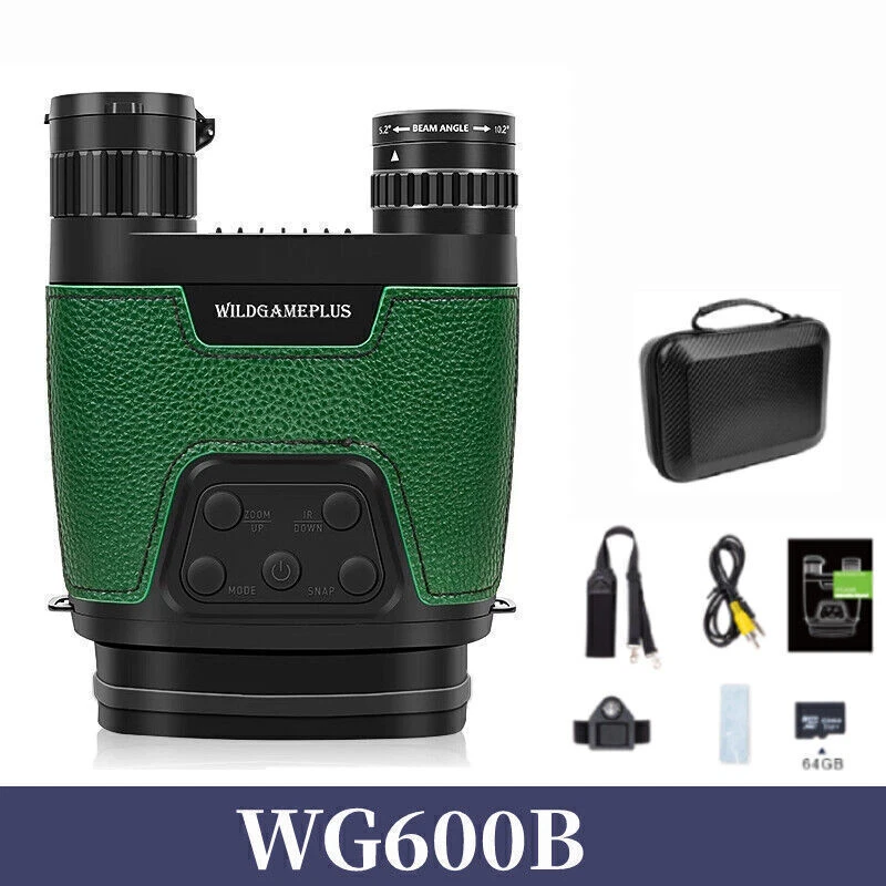 1080P WG600B Infrared Night Vision Goggles Optical Hunting Binoculars Telescope - Image 1 of 4