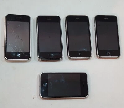 Joblot Apple iPhone 3G/GS A1241 16GB 8GB Black/White For Parts Smartphone Faulty - Image 1 of 4