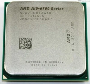 AMD A10-6700 CPU A10-Series 4 Core 4 T 4MB 3.7GHz Socket FM2 65W Processor - Picture 1 of 3