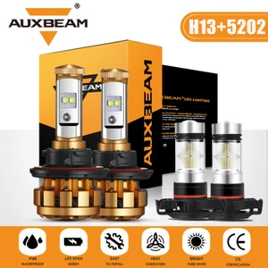 4x Faro LED AUXBEAM H13 haz de alta velocidad + luz antiniebla 5202 para Ford Escape 2008-2012 - Imagen 1 de 12