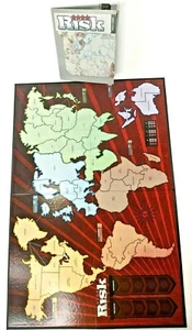 2008 Risk Game Strategic Conquest OEM Replacement Board & Instruction Manuals - Picture 1 of 5
