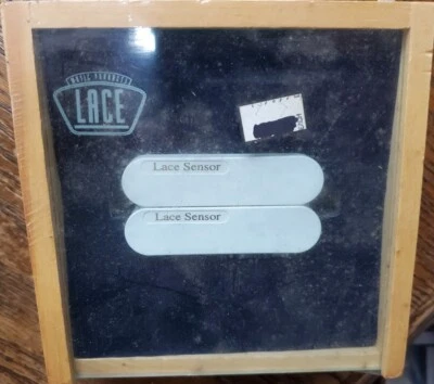 Nuevo Sensor de Encaje Sellado Dorado-Dorado Doble Pastillas Humbucker Caja de Madera  Foto 1 de 4