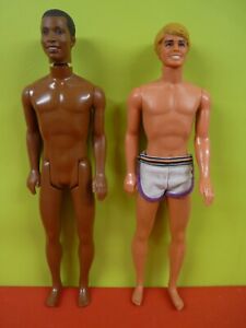Vintage Mattel Barbie 1968  Ken Figures X 2.   See Pictures