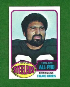 1976 Topps Franco Harris Pittsburgh Steelers #100 Nice Card - Picture 1 of 2