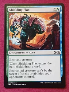 Magic The Gathering ULTIMATE MASTERS SHIELDING PLAX blue/green card MTG - Picture 1 of 2