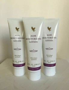 3 Tuben Forever Living Aloe feuchtigkeitsspendende Lotion (4 Flüssigunzen) - für Gesicht & Körper - Bild 1 von 2