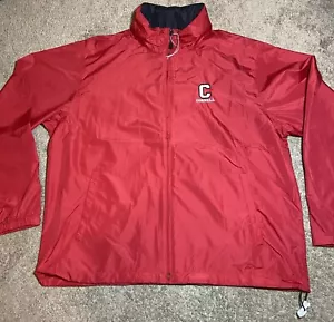 Cornell University North End Red Full Zipper Windbreaker Jacket Hooded NWOT XL - Picture 1 of 16