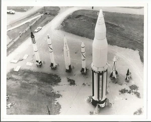 Foto 8x10" Huntsville, Ala. NASA - Centro Marshall de Vuelo Espacial Orientación Ctr - Imagen 1 de 2