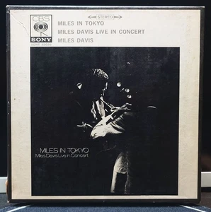 MILES DAVIS "MILES IN TOKYO" CBS/SONY SONT 52028 Japan REEL TO REEL TAPE 7.5ips - Foto 1 di 9