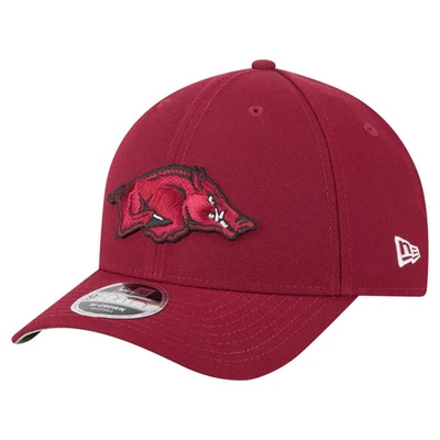 Men's New Era Cardinal Arkansas Razorbacks Team Collective 9FORTY M-Crown - Image 1 of 4