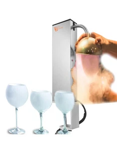 TURCO CO2 Glas Froster | Instant Glaskühler - H2O Bar Gefrierschrank für Cocktails - Bild 1 von 9