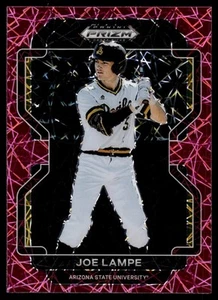 2022 Panini Prizm Draft Picks Neon Pink Velocity #PDP92 Joe Lampe - Picture 1 of 2